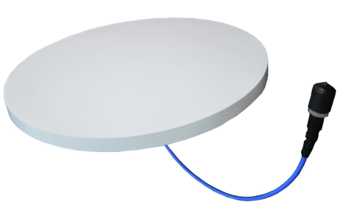 Low PIM Ultra thin 617-6000MHz Omni Ceiling Antenna Indoor N Female